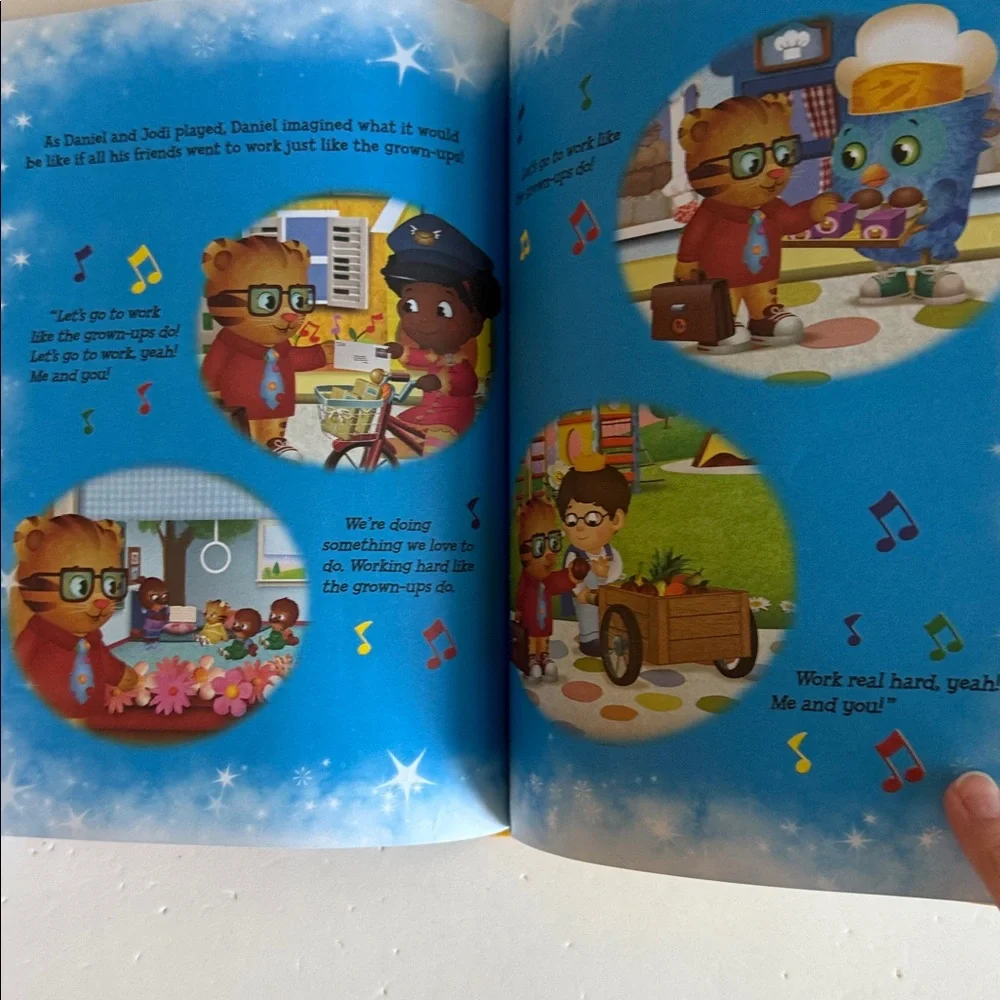 Daniel Tiger enjoy story